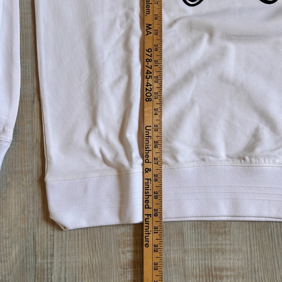 NWT Psycho Bunny Sweatshirt Mens Crew Neck Dixon Logo XXL white - Picture 7 of 9